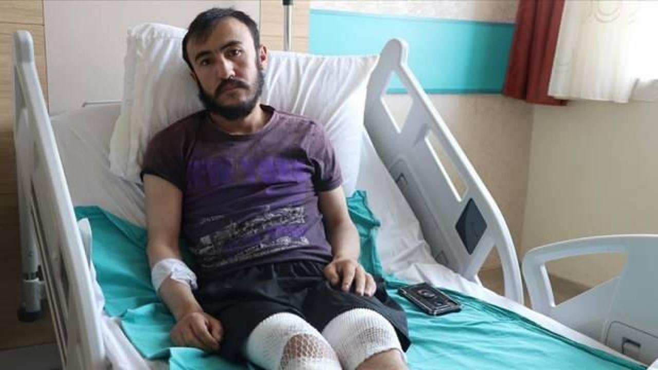 Yıldırım isabet eden çobanın bacakları cilt nakli ve cerrahi müdahaleyle kurtarıldı