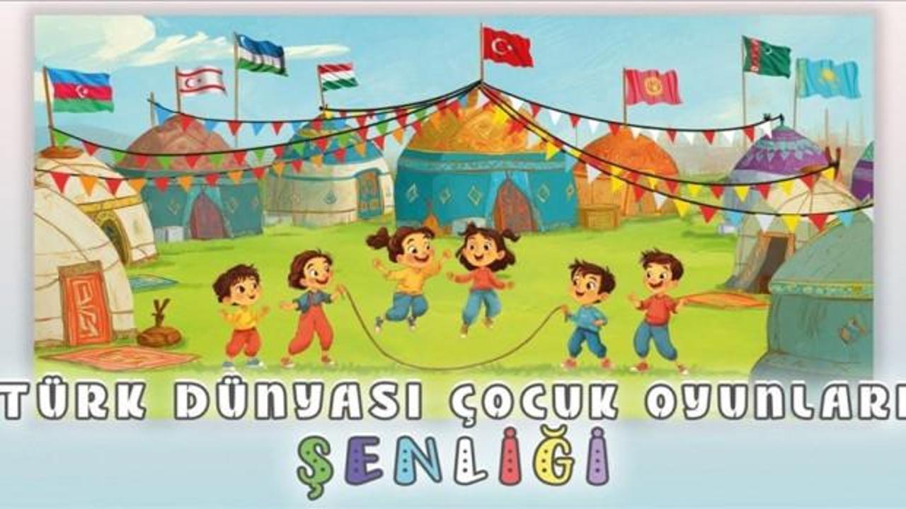 'Türk Dünyası Çocuk Oyunları Şenliği' İstanbul'da düzenleniyor